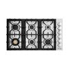 ZLINE 36 in. Dropin Cooktop with 6 Gas Brass Burners (RC-BR-36)