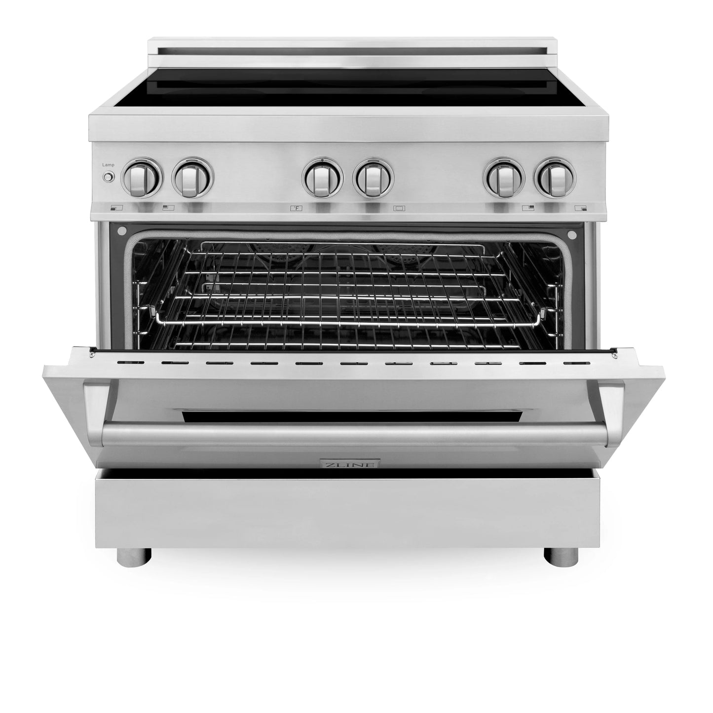 ZLINE 36 in. Induction Range with a 4 Element Stove and Electric Oven (RAIND-36)