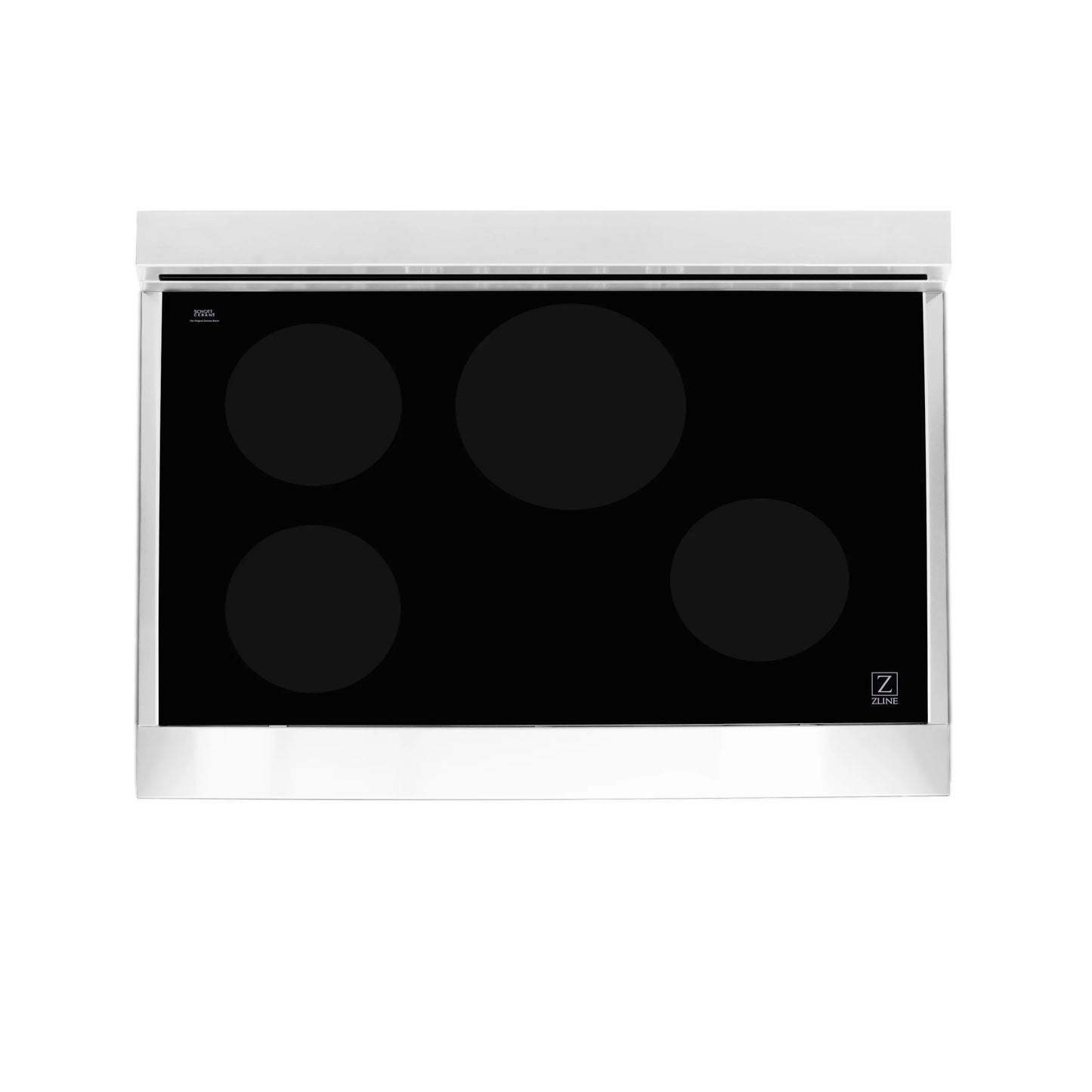 ZLINE 36 in. Induction Range with a 4 Element Stove and Electric Oven with White Matte Door (RAIND-WM-36)