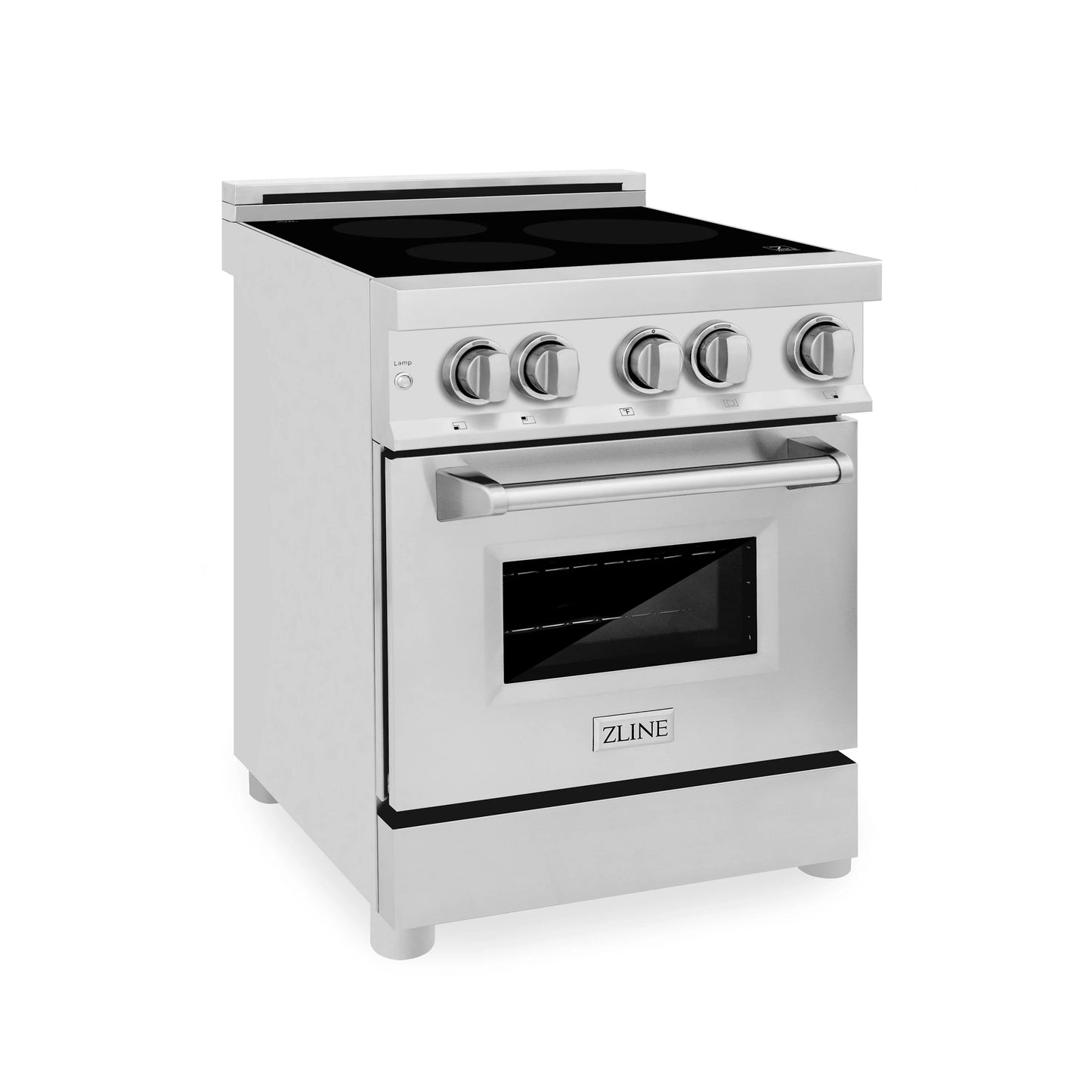 ZLINE 24 in. Induction Range with a 3 Element Stove and Electric Oven in Stainless Steel (RAIND-24)